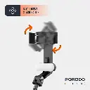 Porodo QuadBase Gimbal Stabilizer - Black