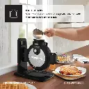 Porodo Lifestyle Vertical Waffle Maker - Black