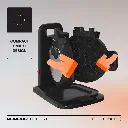 Porodo Lifestyle Vertical Waffle Maker - Black