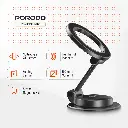 Porodo Maglock MagSafe Phone Mount - Black 