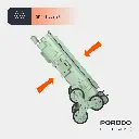 Porodo Lifestyle Collapsible Wagon Cart