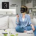 Porodo Lifestyle Red Light Therapy Face Mask - Black