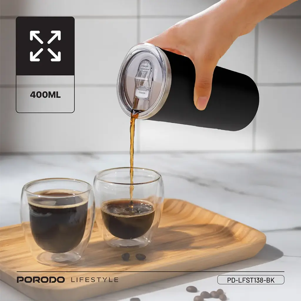 Porodo Lifestyle Auto-Stirring Insulated Mug