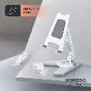 Porodo Aluminum Alloy Mobile Stand - Silver