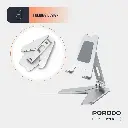 Porodo Aluminum Alloy Mobile Stand - Silver