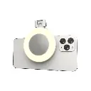 Porodo Lifestyle Clip-On Mirror Fill Light - White