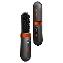 Porodo Lifestyle Portable Heated Styling Brush - Black