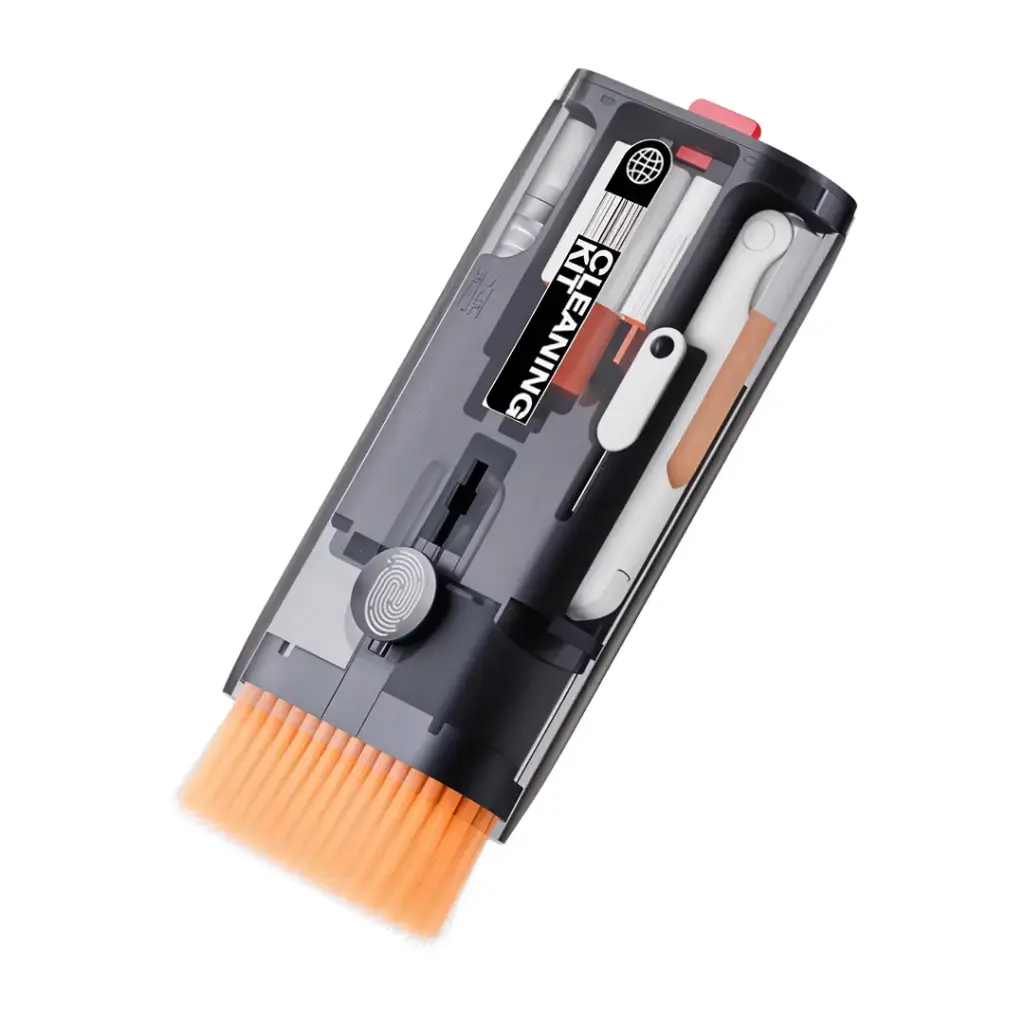 Porodo Lifestyle 11-IN-1 Multipurpose Cleaning Kit - Black