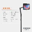 Porodo Phone & Tablet Floor Stand-Black