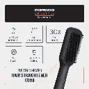 Porodo Lifestyle Electric Heated Hair Straightener Comb - Black