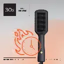 Porodo Lifestyle Electric Heated Hair Straightener Comb - Black