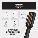 Porodo Lifestyle Electric Heated Hair Straightener Brush - Black