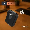 Porodo 10000mAh MagSafe Power Bank - Black