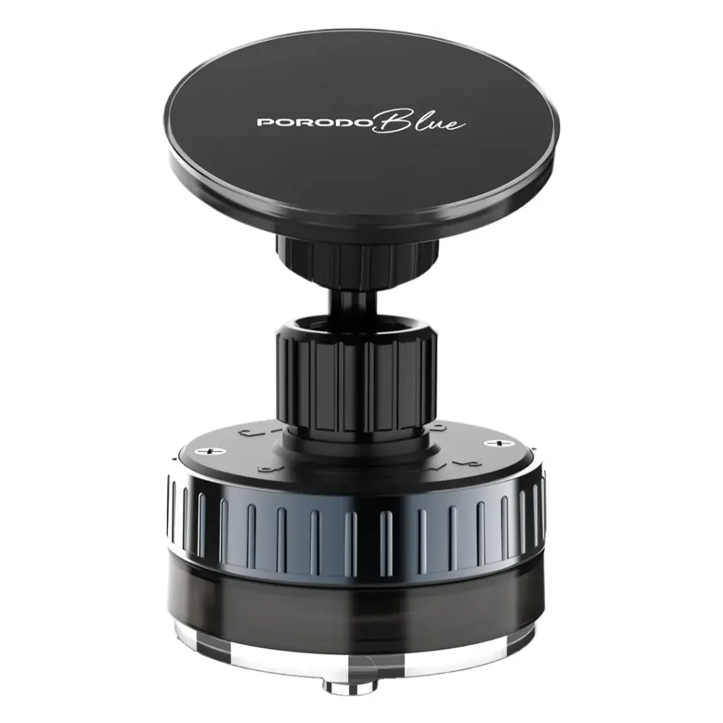Porodo Blue Magnetic Phone Mount - Black
