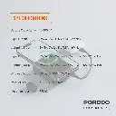Porodo 10000mAh MagSafe Power Bank - Black
