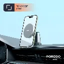 Porodo Magsafe Magnetic Air Vent & Dash Mount - Black