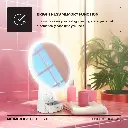Porodo lifestyle Led Illuminated Mirror - White/Rose Gold