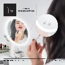 Porodo lifestyle Led Illuminated Mirror - White/Rose Gold