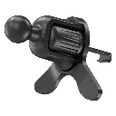 Porodo Dual Mount Magnetic Phone Holder - Black