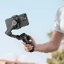 Porodo Velocam 3-Axis Gimbal Stabilizer - Black