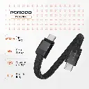 Porodo USB-C to USB-C Wristband Cable Magnetic Steel Clasp