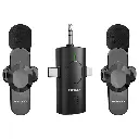 Porodo Audix Elite 3 In 1 Lavalier Microphone - Black