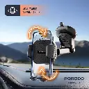 Porodo 3-in-1 Mount Kit Multi Functional Phone Holder