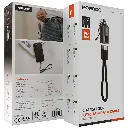 Porodo Chargeloop Keychain Data Cable USB-C to USB-C - Black