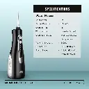 Porodo Lifestyle Ultimate Oral Care Duo Electric Toothbrush & Water Flosser Combo - Black