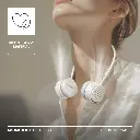 Porodo Lifestyle AirFlex Bladeless Neck Fan - White