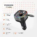 Porodo Audio Boost Bluetooth FM Transmitter - Dark Gray