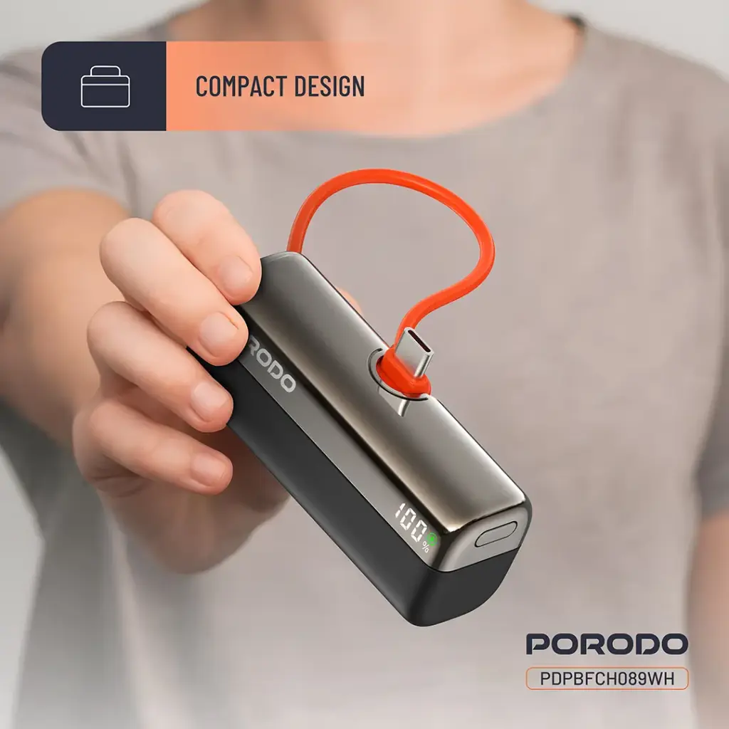 Porodo Pocket Volt 5000mAh Power Bank