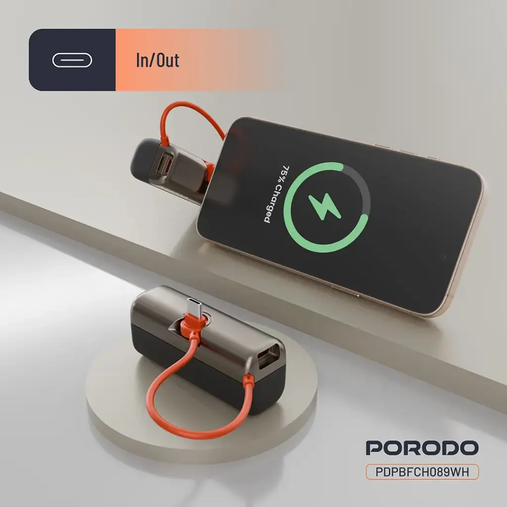 Porodo Pocket Volt 5000mAh Power Bank