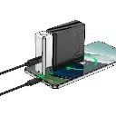 Porodo Chrome Volt 10000mAh Power Bank - Black