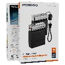 Porodo Chrome Volt 10000mAh Power Bank - Black
