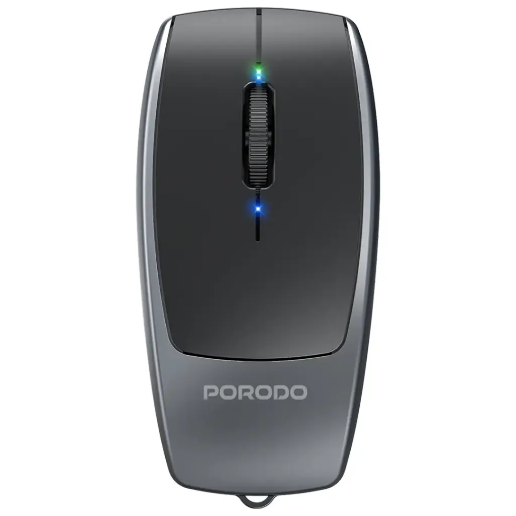 Porodo Wireless Mouse 1600DPI with Card Reader