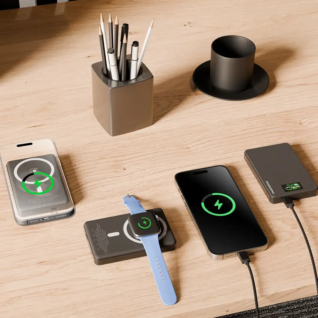 Porodo 10000mAh MagSafe Power Bank - Dark Gray