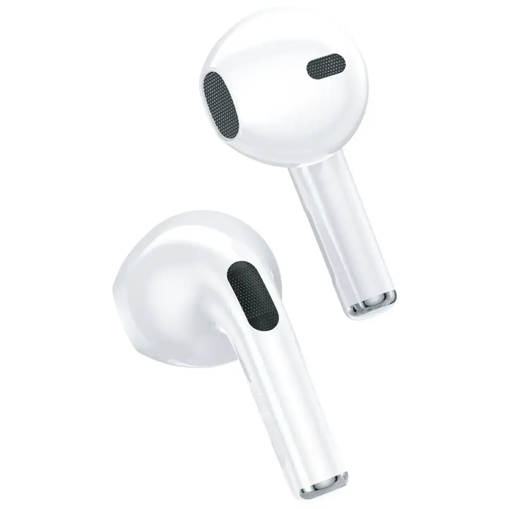 Porodo Blue Pop Tune True Wireless Deep Bass Earbuds - White