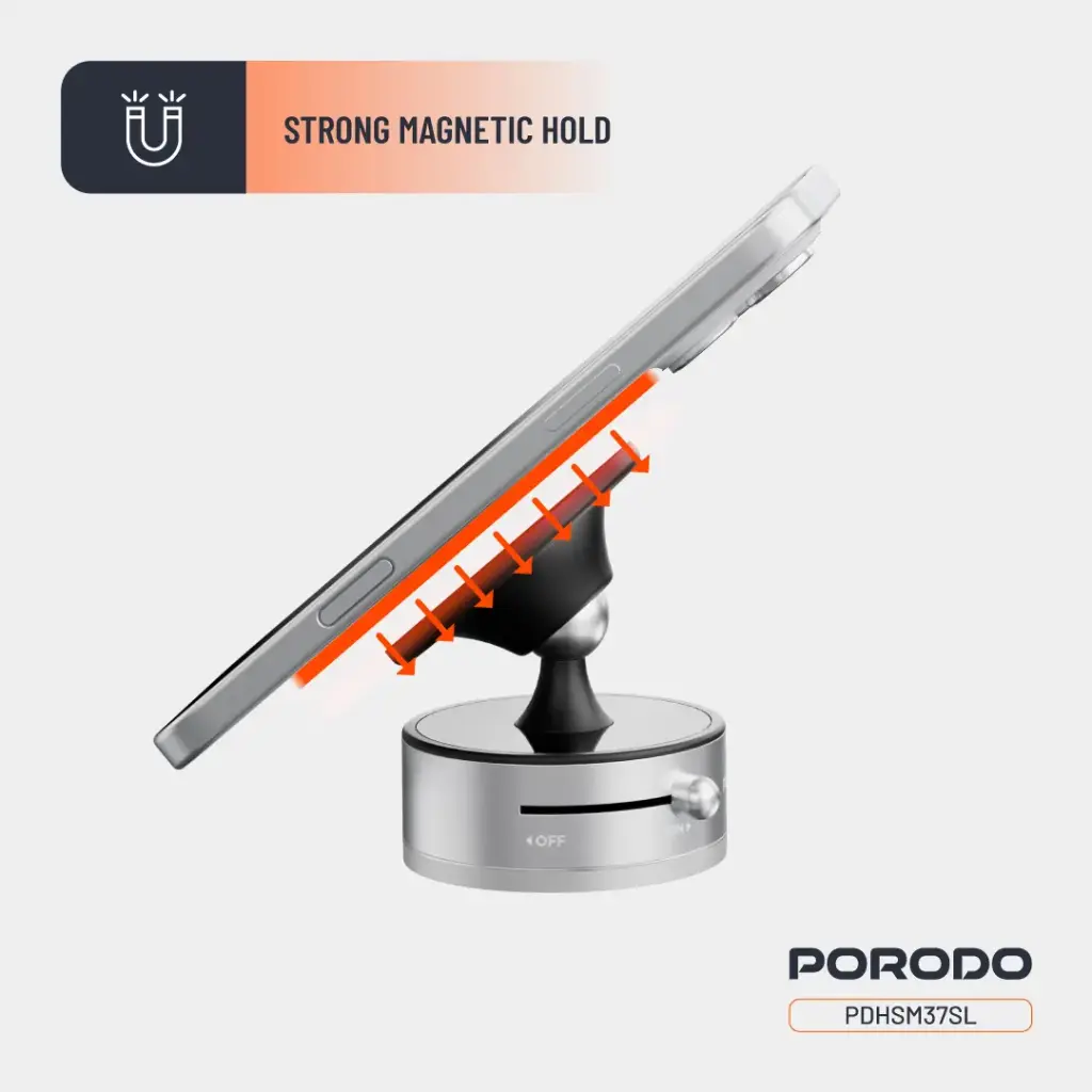 Porodo Multi-Surface MagSafe Phone Mount