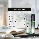 Porodo Lifestyle Valencia Smart Aroma Diffuser - Black