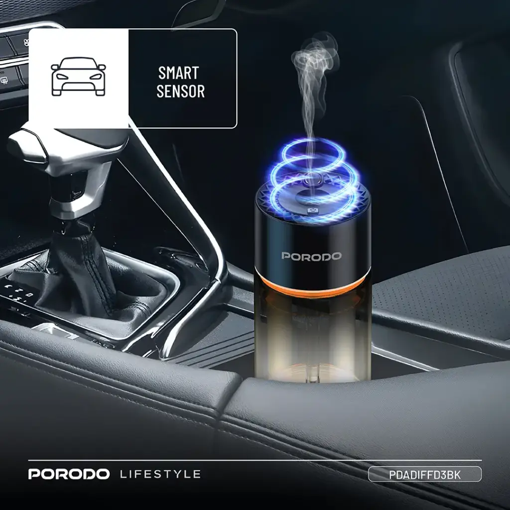 Porodo Lifestyle Valencia Smart Aroma Diffuser - Black