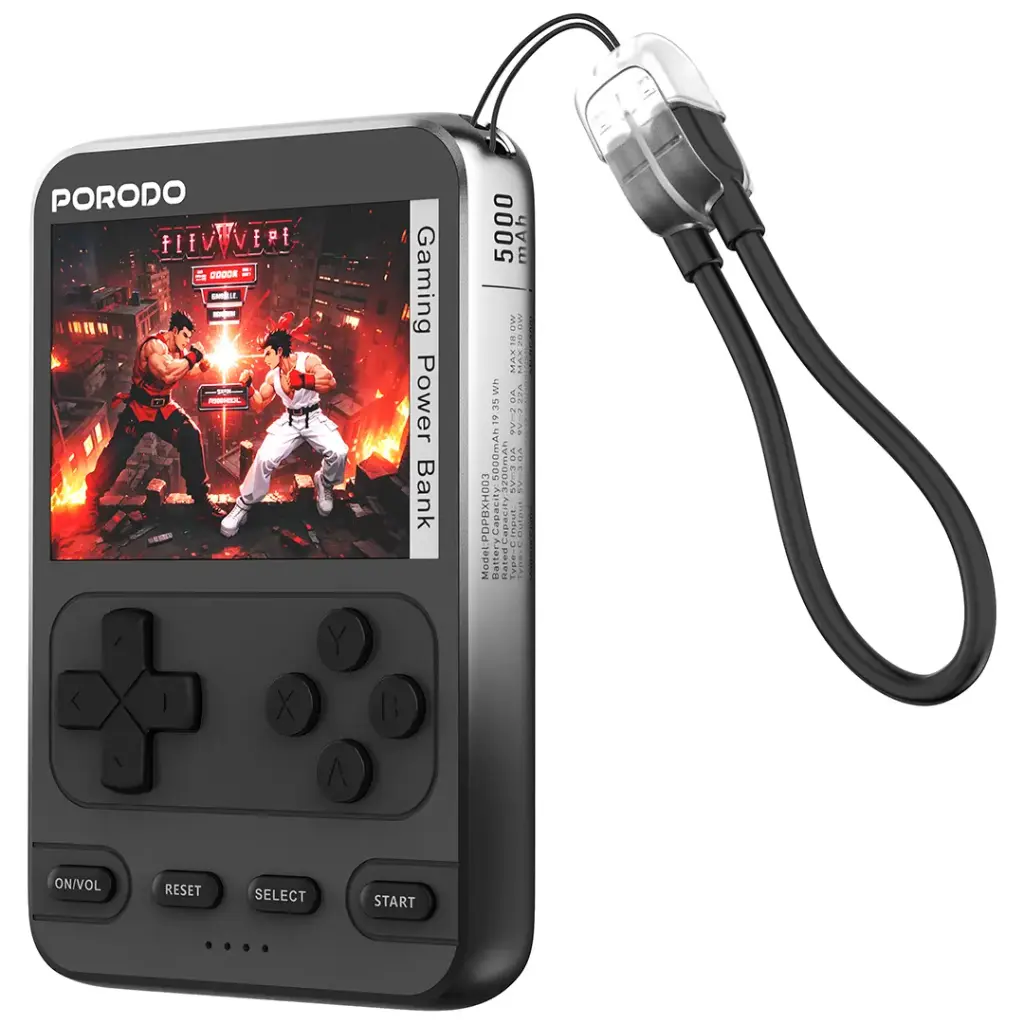 Porodo Arcadevolt 5000mAh MagSafe Power Bank - Black (6).webp