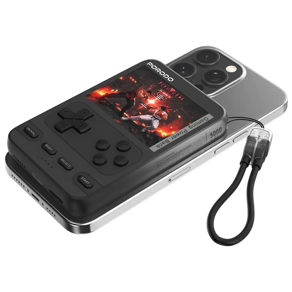Porodo Arcadevolt 5000mAh MagSafe Power Bank - Black (5).webp