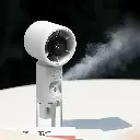 Porodo Lifestyle Cool & Hydrate Mini Fan & Humidifier - White (3).webp