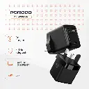 Porodo GaN 25W USB-C Wall Charger - Black.webp