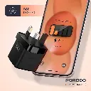 Porodo GaN 25W Dual-Port Wall Charger - Black (18).webp