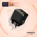 Porodo GaN 25W Dual-Port Wall Charger - Black (19).webp