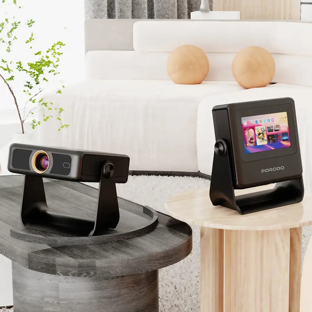 Porodo LifeStyle Optivis Smart HD Projector - Black4.webp