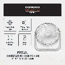 Porodo Lifestyle Portable Transparent Cooling Fan - Clear7.webp