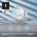 Porodo Lifestyle Portable Transparent Cooling Fan - Clear10.webp
